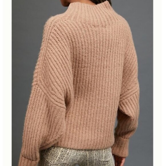 Anthropologie Maeve Athena Sweater Size S - Tan - Picture 4 of 16